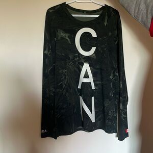 Green lulu Canada mens shirt